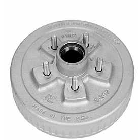 Dexter Hub and Drum Marine Coated - 3500 Lbs - 5 on 4.5 Inch Bolt Pattern - 008-247-50