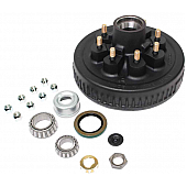 Dexter Hub and Drum Kit for 7000 Lbs Axle - 8 on 6.5 EZ - 9/16 Inch Studs - K08-219-9C