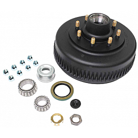 Dexter Hub and Drum Kit for 7200 Lbs Axle - 8 on 6.5 Inch Bolt Pattern - K08-393-90