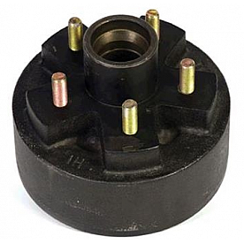 Husky Towing Hub and Drum for 2300 To 4000 Lbs Axle - 5 on 4.5 Inch Bolt Pattern - 30796