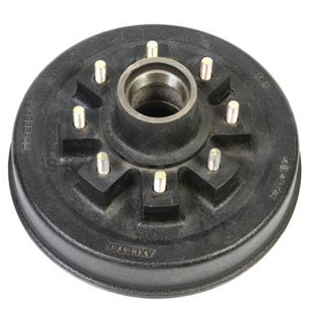 Husky Towing Hub and Drum for 5500 To 7000 Lbs Axle - 8 on 6.5 Inch Bolt Pattern - 30802