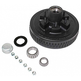 Dexter Hub and Drum Kit for 5200 Lbs Axle - 6 on 5.5 Inch Bolt Pattern - K08-201-90