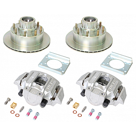 Dexter Hub and Rotor Kit 11.75" - 6000 Lbs - Zinc Rotor/Aluminum Caliper - K71-806-02