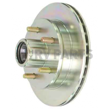 Dexter Hub and Rotor Kit - One Side - 3750 Lbs Axle - Zinc Rotor/Aluminum Caliper - K71-078-05-4