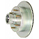 Dexter Hub and Rotor Kit 11.75" - One Side - 6000 Lbs - All Zinc Coated - K71-089-00