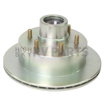 Dexter Hub and Rotor Kit - One Side - 6000 Lbs - Zinc Rotor/Aluminum Caliper - K71-090-00-4