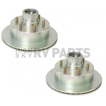 Dexter Hub and Rotor Kit - 11.75" L/R Hand Side - 6000 Lbs - All Zinc Coated - K71-089-02-4