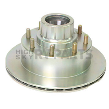 Dexter Hub and Rotor Kit - 8K Lbs - One Side - Zinc Rotor/Aluminum Caliper - K71-820-00-1