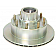 Dexter Hub and Rotor Kit - 8K Lbs - One Side - Zinc Rotor/Aluminum Caliper - K71-820-00