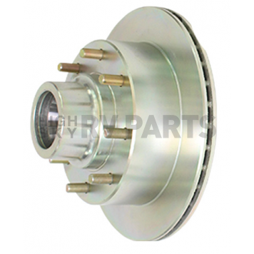 Dexter Hub and Rotor Kit - 8K Lbs - One Side - Zinc Rotor/Aluminum Caliper - K71-820-00-2