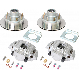 Dexter Hub and Rotor Kit -11.75" - 7000 Lbs Axle - SS Rotor/Aluminum Caliper - K71-807-02