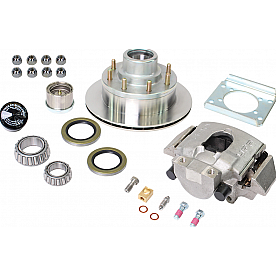 Dexter Hub and Rotor Kit - 7K Lbs - One Side - All Stainless Steel - K71-808-05