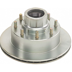 Dexter Hub and Rotor - 7000 Lbs Axle 1/2 Stud - Zinc Coated - K08-439-05