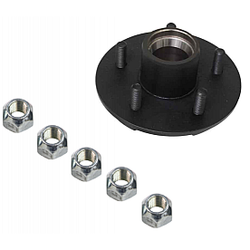 Dexter Idler Hub for 2000 Lbs Axle - 5 on 4.5 Inch Bolt Pattern - 008-258-91