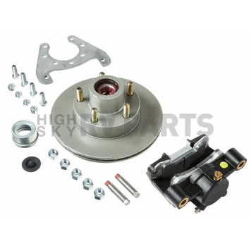 Dexter Hub and Rotor Kit for 3500 Lbs Axle - 5 on 4.5 Inch Bolt Pattern - 82113-1