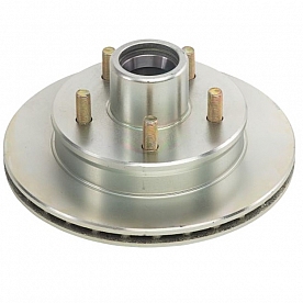Dexter Hub and Rotor - 3700 Lbs - 5 on 4-1/2 - Zinc Coated - K08-435-05
