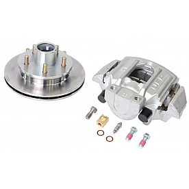 Dexter Hub and Rotor Kit - One Side - 3750 Lbs Axle - SS Rotor/Aluminum Caliper - K71-079-00
