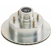 Dexter Hub and Rotor for 5200 Lbs Axle - Zinc Coated - K08-441-05