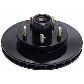 Dexter Hub and Rotor 3700 Lbs - 5 on 4-1/2 - E-Coated - K08-452-03