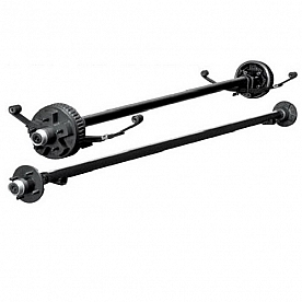 Dexter Leaf Spring Trailer Axle - 2200 Lbs - D2044-45