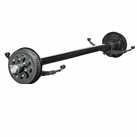 Dexter Leaf Spring Trailer Axle - 7000 Lbs - D6070