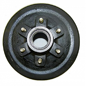 AP Products Hub and Drum for 5200 To 6000 Lbs Axle - 6 on 5.5 Inch Bolt Pattern - 014-122094
