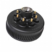 Dexter Hub and Drum for 8000 Lbs Axle - 8 on 6.5 ABS - 9/16 Studs - 008-285-13