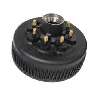 Dexter Hub and Drum for 8000 Lbs Axle - 8 on 6.5 Oil Bath - 9/16 Inch Studs - 008-285-09