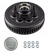 Dexter Hub and Drum Kit for 8000 Lbs Axle - 8 on 6.5 Inch Bolt Pattern - 008-389-90