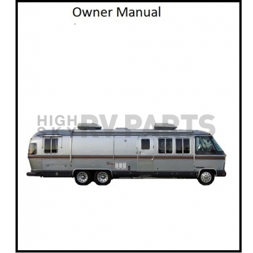 1986 Motorhome Owner Manual - 1986-MH-OM