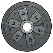 Dexter Hub and Drum for 3500 Lbs Axle - 6 on 5.5 Inch Bolt Pattern - 008-250-05