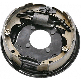 Husky Hydraulic Brake Assembly for 3500 Lbs Axle - 10 Inch - Left Side - 30785