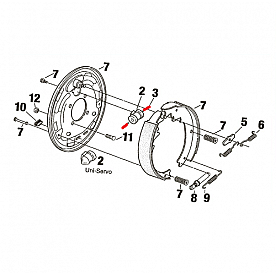 Dexter Brake Master Cylinder Push Rod 054-060-00