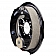 Brake Plate Assembly 6000 lb 12 inch LH Only - Self Adjusting - 316348