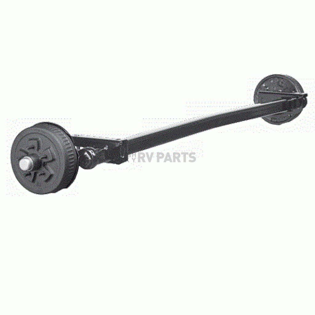 Airstream Torsion axle 5000 Lb with shock brackets - 410980-01