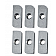 Rhino-Rack USA Roof Rack Mounting Kit Hardware - PLHS4