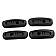 Rhino-Rack USA Roof Rack Mounting Kit - Black Set Of 4 - RCP31-BK