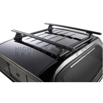 Rhino-Rack USA Roof Rack - 59 Inch Black 2 Bars Bars Direct-Fit - Y02-490B-1