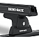 Rhino-Rack USA Roof Rack - 63 Inch Black 220 Pound Capacity 2 Bars - Y01-120B