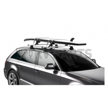 Thule DockGrip Kayak Rack - Horizontal Black Saddle Holds 1 Kayak - 895-3