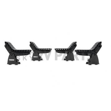 Thule DockGrip Kayak Rack - Horizontal Black Saddle Holds 1 Kayak - 895-4