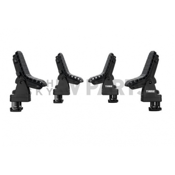 Thule DockGrip Kayak Rack - Horizontal Black Saddle Holds 1 Kayak - 895-2