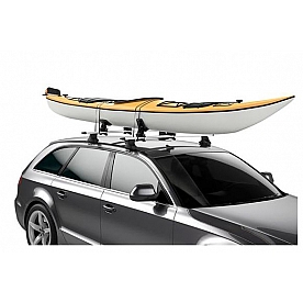 Thule DockGlide Kayak Rack - Horizontal Black Saddle Holds 1 Kayak - 896