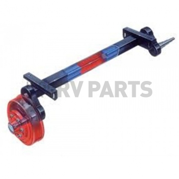 Axle 4000 Lb With Shock Brackets OEM - 7430001H