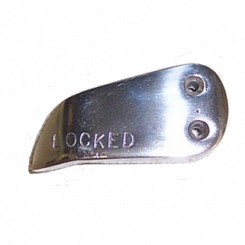 Handle, Security Bolt Polished Motorhome 104522
