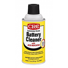 CRC Industries Battery Cleaner Aerosol Can - 11 Ounce - 05023