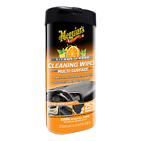Meguiars Cleaning Wipe Single Canister Of 25 Wipes - G190600