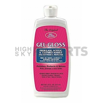 TR Industry Gel Gloss Car Wax Bottle - 16 Ounce - GG-16