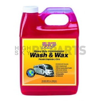 TR Industry Wash and Wax Bottle - 128 Ounce - WW-128