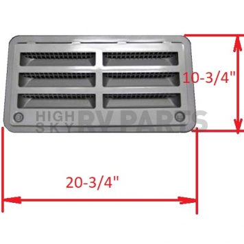 Refrigerator Access Side Service Door Plastic 690470-01-2